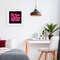 Stupell Industries Pink Pony Club Neon Framed Print Under Glass, design by Grotto Studios